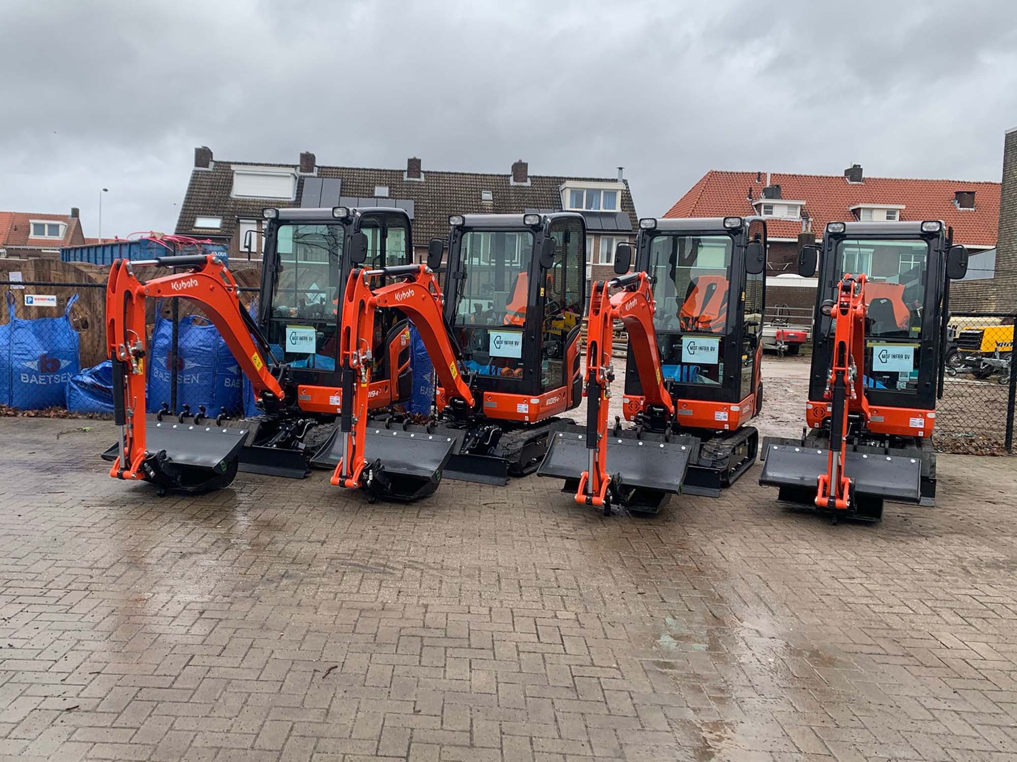 MDF Infra graafmachines